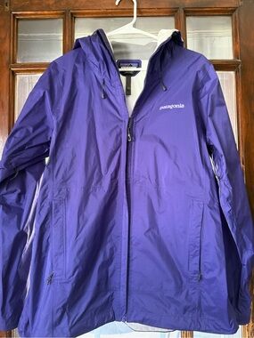 Patagonia Purple Women's Hooded Shell Jacket h2no
